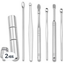 닌샵 휴대용 귀이개 6종 세트, 2세트