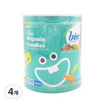 바이오모멘트 유기농 캔디 믹스, 400g, 4개