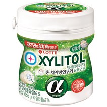 롯데 자일리톨 알파 오리지날, 86g, 1개