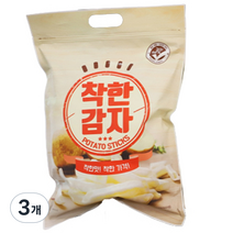 착한감자 대용량 글루텐프리 아기 과자 300g, 감자맛, 3개