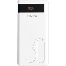 로모스 SENSE8P PLUS 퀵차지3.0 PD지원 대용량 보조배터리 30000mAh, PHP30 Pro, 혼합 색상