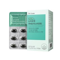 닥터린 눈피로엔 초임계 루테인 아스타잔틴 15g, 500mg x 30캡슐, 1개