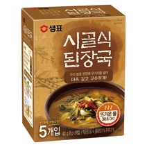 샘표 즉석 시골식된장국, 40g, 1개