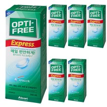 옵티프리 익스프레스 렌즈세정액, 355ml, 6개