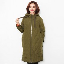 몬테밀라노 체크 에코퍼 후드 코트