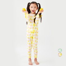 롤리트리 아동용 여아 어깨 프릴 실내복 상하 세트 HJ1