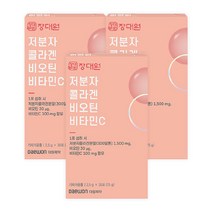 대원제약 장대원 저분자 콜라겐 300달톤 비오틴 비타민C, 3개, 30포