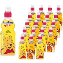 썬키스트 키즈 딸기맛 음료, 210ml, 20개