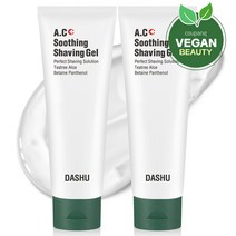 다슈 아크 티트리 수딩 쉐이빙 젤, 120ml, 2개