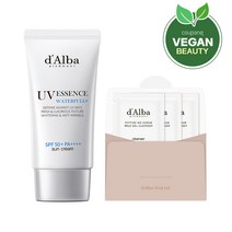 달바 워터풀 에센스 선크림 SPF50+ PA++++ 50ml + 약산성 젤클 9ml, 1세트