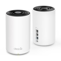 티피링크 AXE5400 트라이밴드 메시 와이파이 6E 시스템 공유기, Deco XE75, 2개