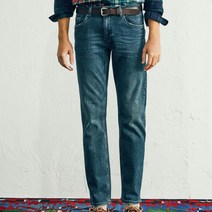 헤지스 남성용 STANDARD 워싱 스트레치 데님 긴바지 HZPA1D240N2