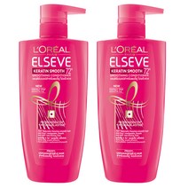 로레알파리 케라틴 스무드 퍼펙팅 컨디셔너, 410ml, 2개