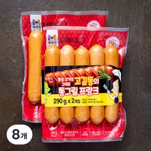 목우촌 주부9단 통그릴 프랑크, 290g, 8개