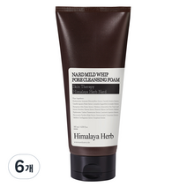나드 마일드 휩 모공 클렌징 폼, 180ml, 6개