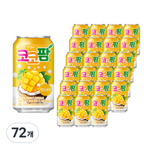 해태htb 코코팜 망고코넛, 340ml, 72개