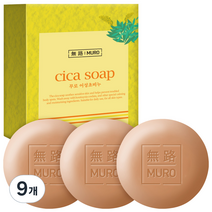 무로 어성초비누 100g, 9개