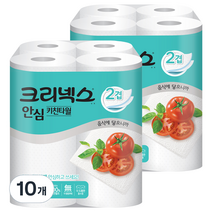 크리넥스 안심 키친타월 120매, 40개