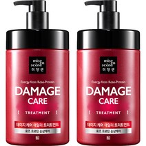 미쟝센 데미지케어 로즈프로틴 데일리 트리트먼트, 1000ml, 2개