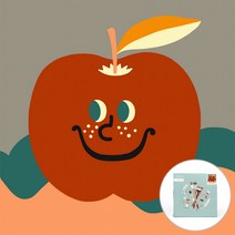 아트조이 물감 2배 DIY 명화그리기 30 x 30 cm, Sweet and Lucky 홍사과