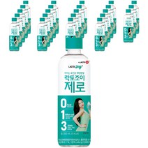 락토조이 제로 워터, 350ml, 24개