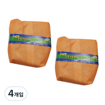 정준산업 한방 미용 때비누, 100g, 4개