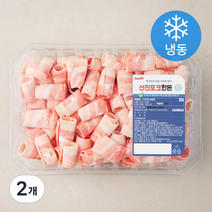 선진포크 한돈 대패 삼겹살 (냉동), 1kg, 2개