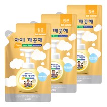 아이깨끗해 순 핸드워시 파우더향, 3개, 200ml
