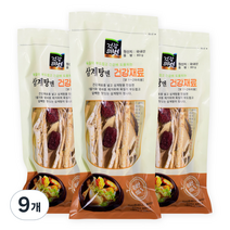 건강의벗 삼계탕엔 건강재료, 9개, 80g