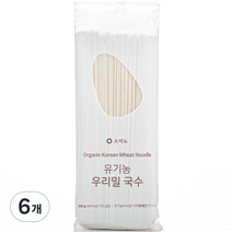 소미노 유기농 우리밀 국수, 300g, 6개