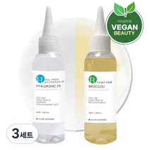 글로우몬스터 브로콜리 추출물 100ml + 3Kda 올리고 히알루론산 2% 원액 100ml, 3세트