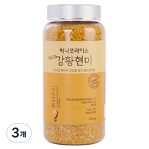 하나로라이스 더 건강한 강황현미, 500g, 3개
