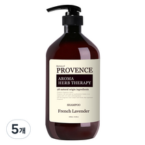 프로방스 프렌치 라벤더 샴푸, 1L, 5개