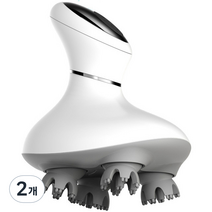 에어라파 두피마사지기, 화이트, 2개