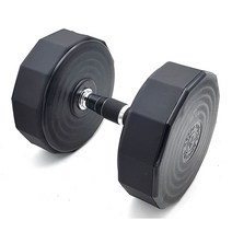 파워헬스 12각 우레탄 아령 블랙, 20kg, 1개