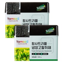 탐사 트리플 냉장고 탈취제 대용량, 300g, 2개