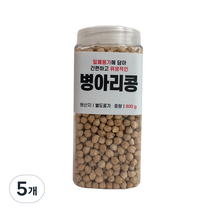 대한농산 통에담은 병아리콩, 800g, 5개