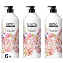 케라시스 스위트 앤 플라워리 퍼퓸 샴푸, 1000ml, 6개