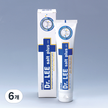 라뮤 닥터리 솔트 플러스 치약, 165g, 6개