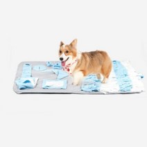 TAOPET 강아지 노즈워크 마약담요, 1개, 그레이