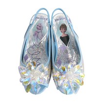 슈펜키즈 여아용 겨울왕국 눈꽃엘사 슬링백 라이팅 VKDW79S1D