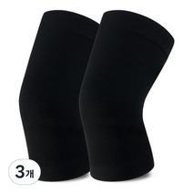 알럽핏 시린무릎 밴딩 패드 블랙 XL, 3개