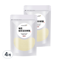 허브나래 국내산 볶은돼지감자 분말 가루, 200g, 4개