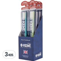 켄트 오리지날 콤팩트 초극세모 칫솔, 6개입, 3세트