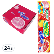 모리나가 하이츄 사우어 자몽맛, 57g, 24개
