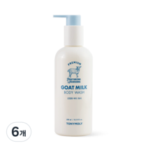 토니모리 프리미엄 산양유 촉촉 바디워시 머스크향, 300ml, 6개