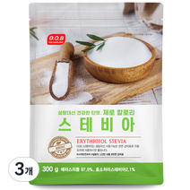 오큐비 스테비아 설탕, 300g, 3개