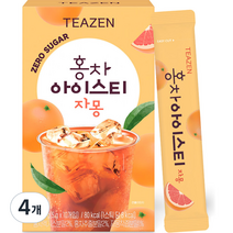 티젠 홍차 아이스티 자몽, 5g, 10개입, 4개
