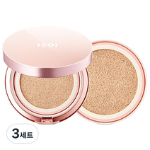 아이소이 스킨케어 쿠션 SPF38 PA++ 본품13g + 리필13g, 21호, 3세트