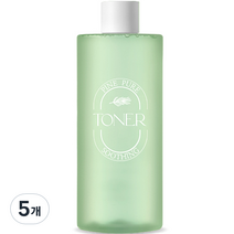 DPC 파인 퓨어 수딩 토너, 500ml, 5개
